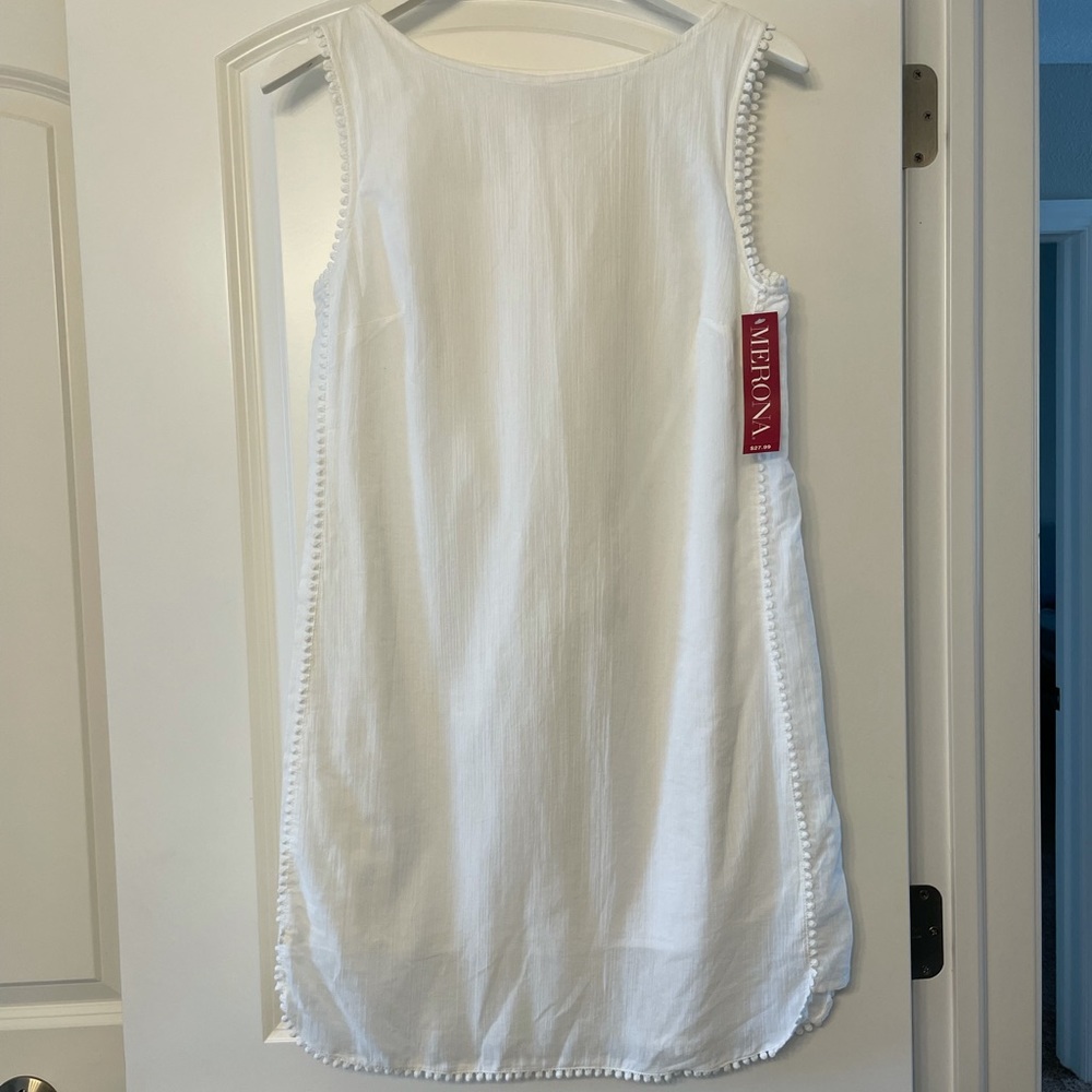 MERONA women’s white linen dress